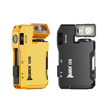WUBEN G5 gelbe (Bundle) EDC-Lampe 400 Lumen