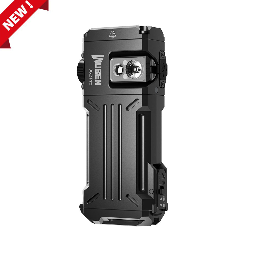 wuben X2 Pro 1500 Lumen Taschenlampe (UV-Seitenlicht)(Limited time deal)