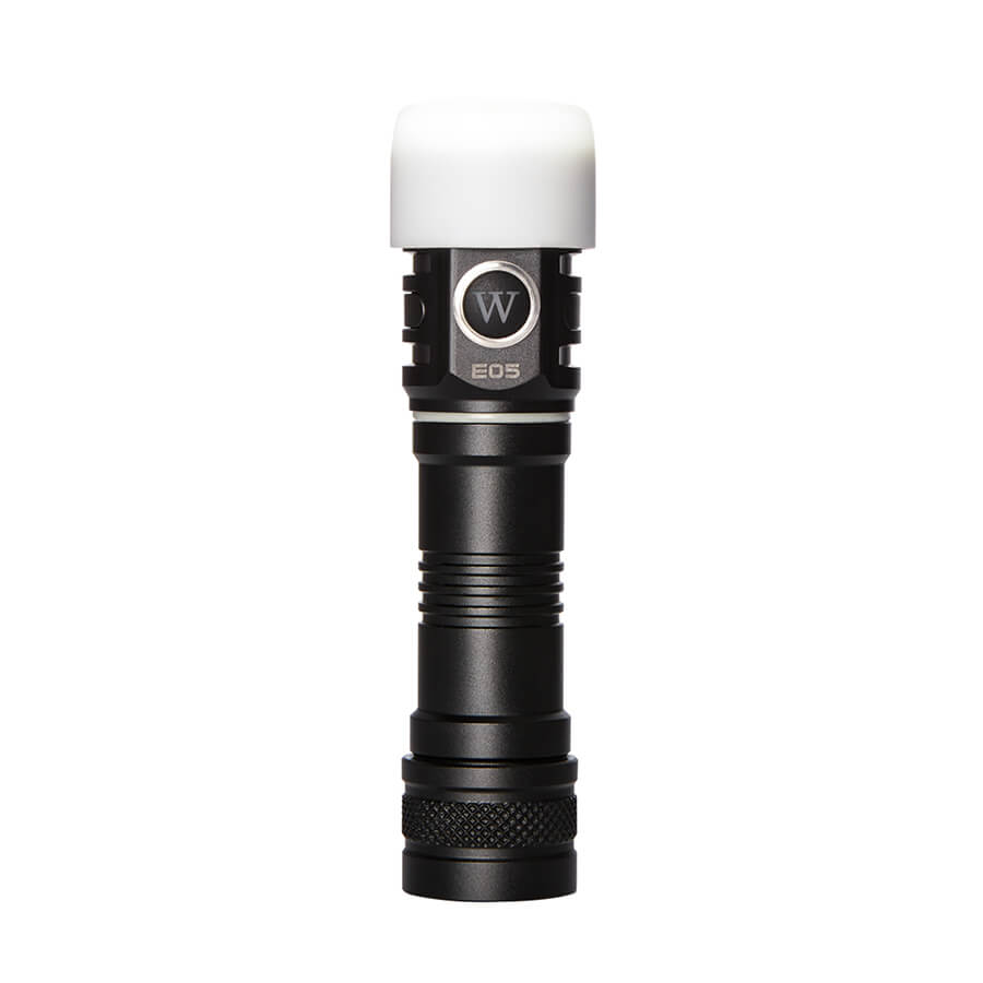 Wuben E05  EDC Flashlight - 900 Lumens - With Diffuser