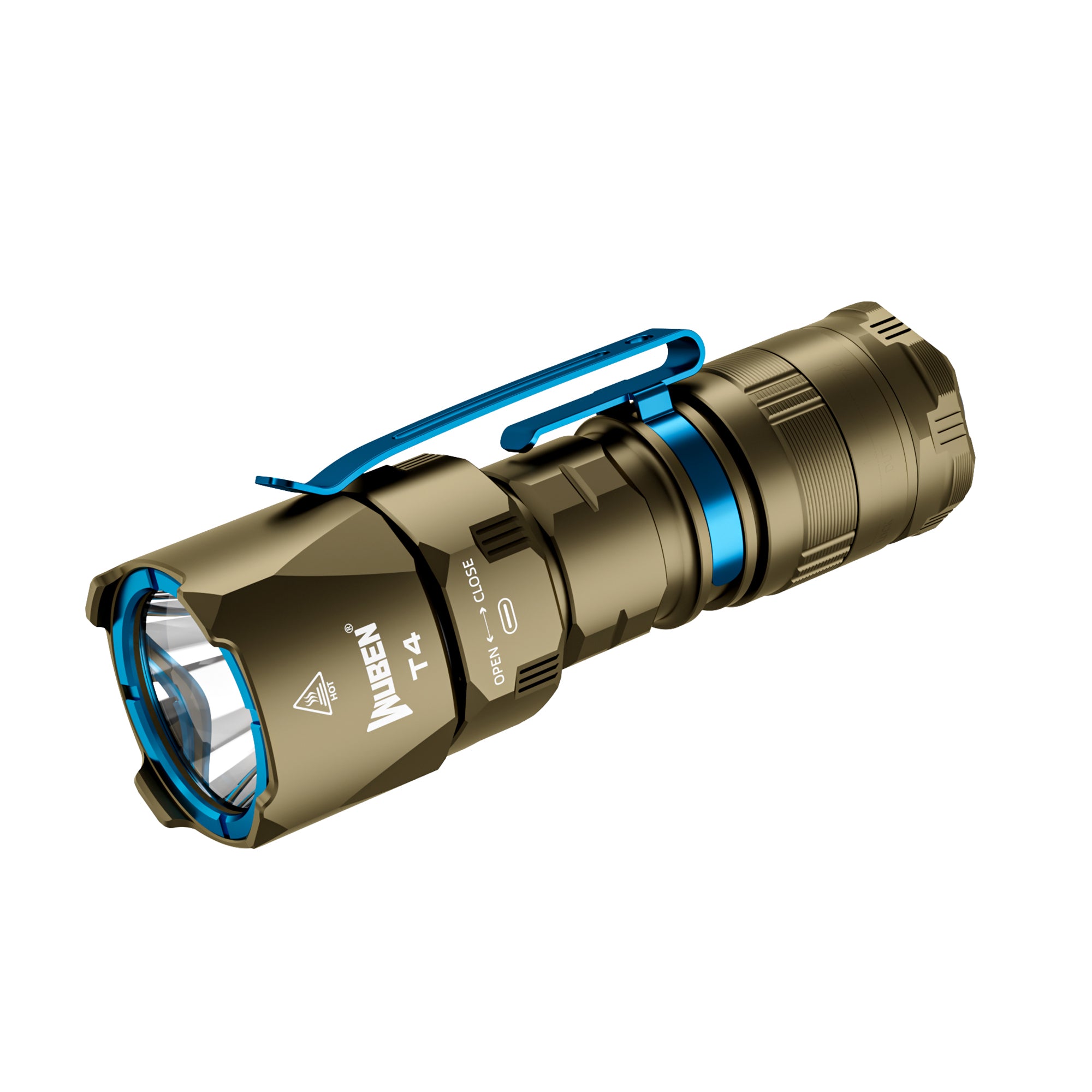 Wuben T4 portable tactical flashlight 